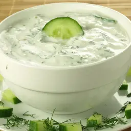Cucumber Salad with Yogurt and Mint